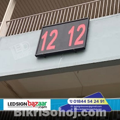 p8,p9,p10 Moving Display Board with Neon Signage